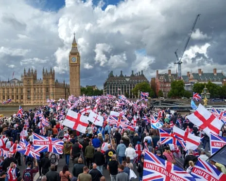 Leaving the UK Tommy Robinson Rally: A Troubling Observation