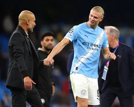 Erling Haaland Becomes Part of Exclusive Champions League Half-Century Club, Hailed by Pep as CR7 and Messi's Peer