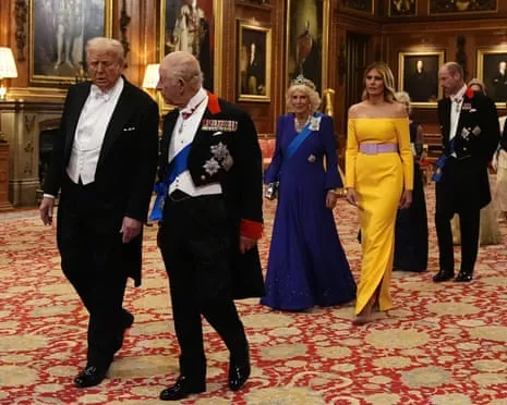 Royals Roll Out Grand Welcome Amid Protests; Jimmy Kimmel Pulled From Air Over Kirk Comments