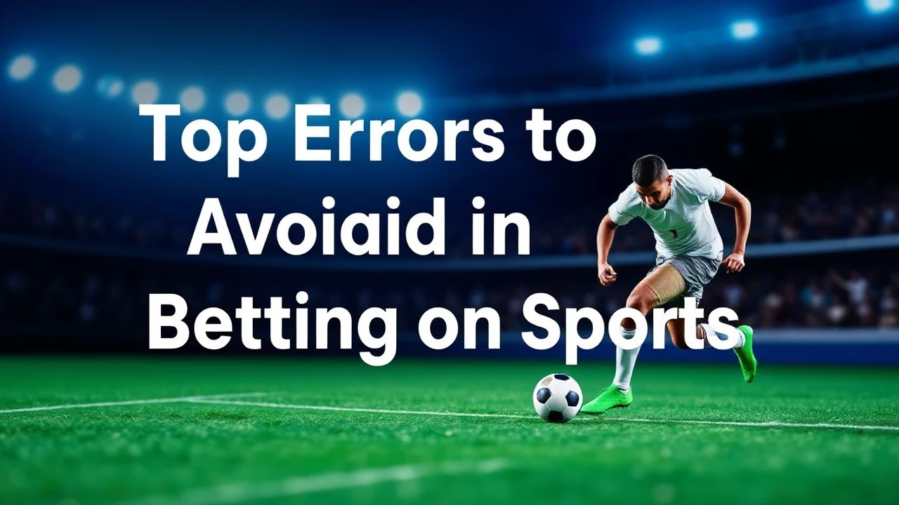 Top Errors to Avoid in Betting on Sports: A Thorough Guide