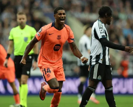 Rashford's Brace Quiets Newcastle's Celebrations and Seals Barça's Victory