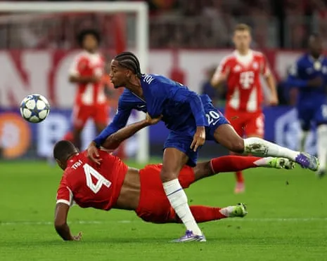 Chelsea's manager explodes after Bayern Munich defender Jonathan Tah avoids sending-off during Champions League defeat