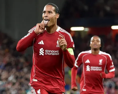 Virgil van Dijk heads dramatic winner in clash with Atlético Madrid